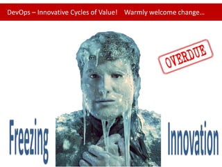 DevOps – Innovative Cycles of Value! Warmly welcome change…

 