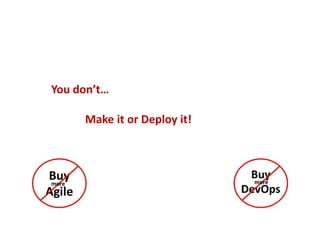 You don’t make it or deploy it!

more

more

 