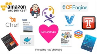 the game has changed
 