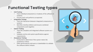 Software Testing & it’s types (DevOps) | PDF