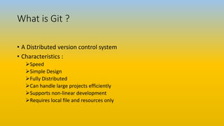 Devops and git basics | PPT