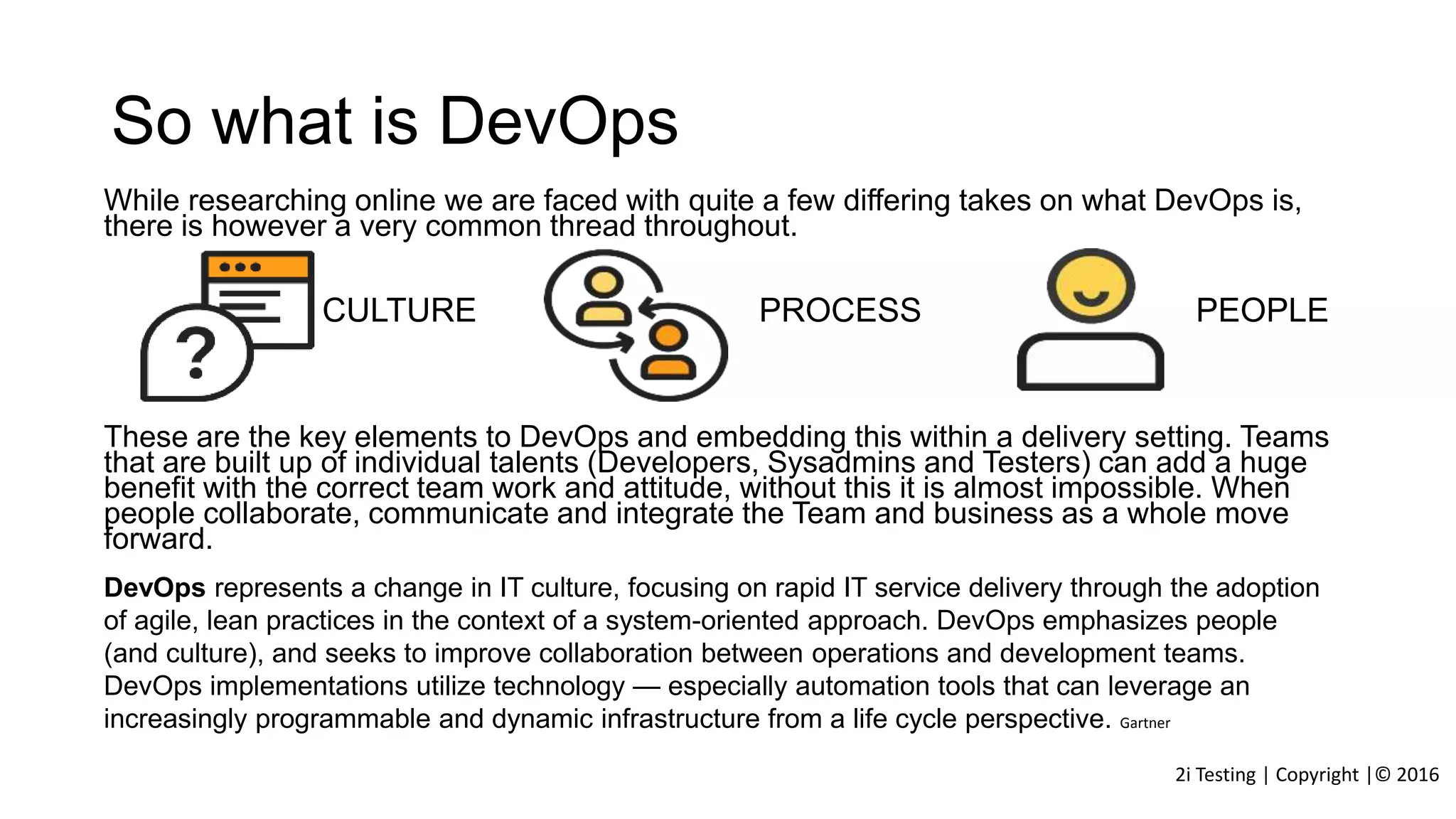 DevOps: an efficient operating model | PPTX | Web Development | Internet