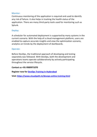 DevOps Architecture | PDF