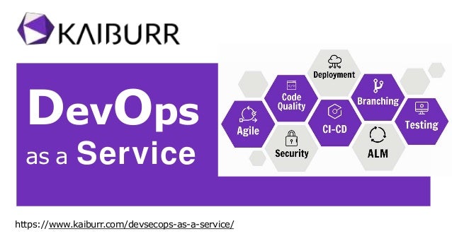 DevOps
as a Service
https://www.kaiburr.com/devsecops-as-a-service/
 