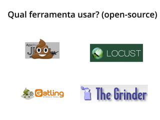 Qual ferramenta usar? (open-source)
💩
 