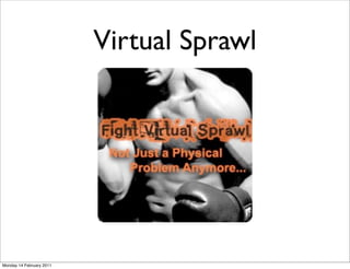 Virtual Sprawl




Monday 14 February 2011
 