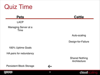 Pets vs. Cattle: The Elastic Cloud Story Slide 48