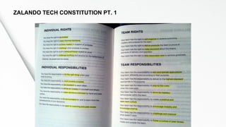 ZALANDO TECH CONSTITUTION PT. 1
 