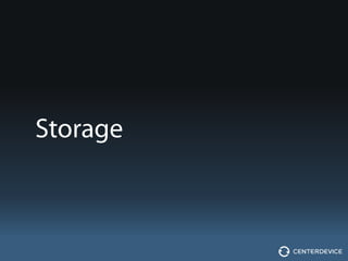 Storage
 