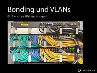 Bonding und VLANs
Ein Switch als Weihnachtsbaum
 