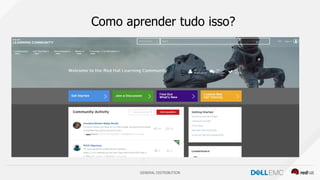 GENERAL DISTRIBUTION
Como aprender tudo isso?
 