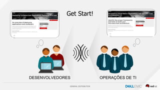 GENERAL DISTRIBUTION
Get Start!
OPERAÇÕES DE TIDESENVOLVEDORES
 