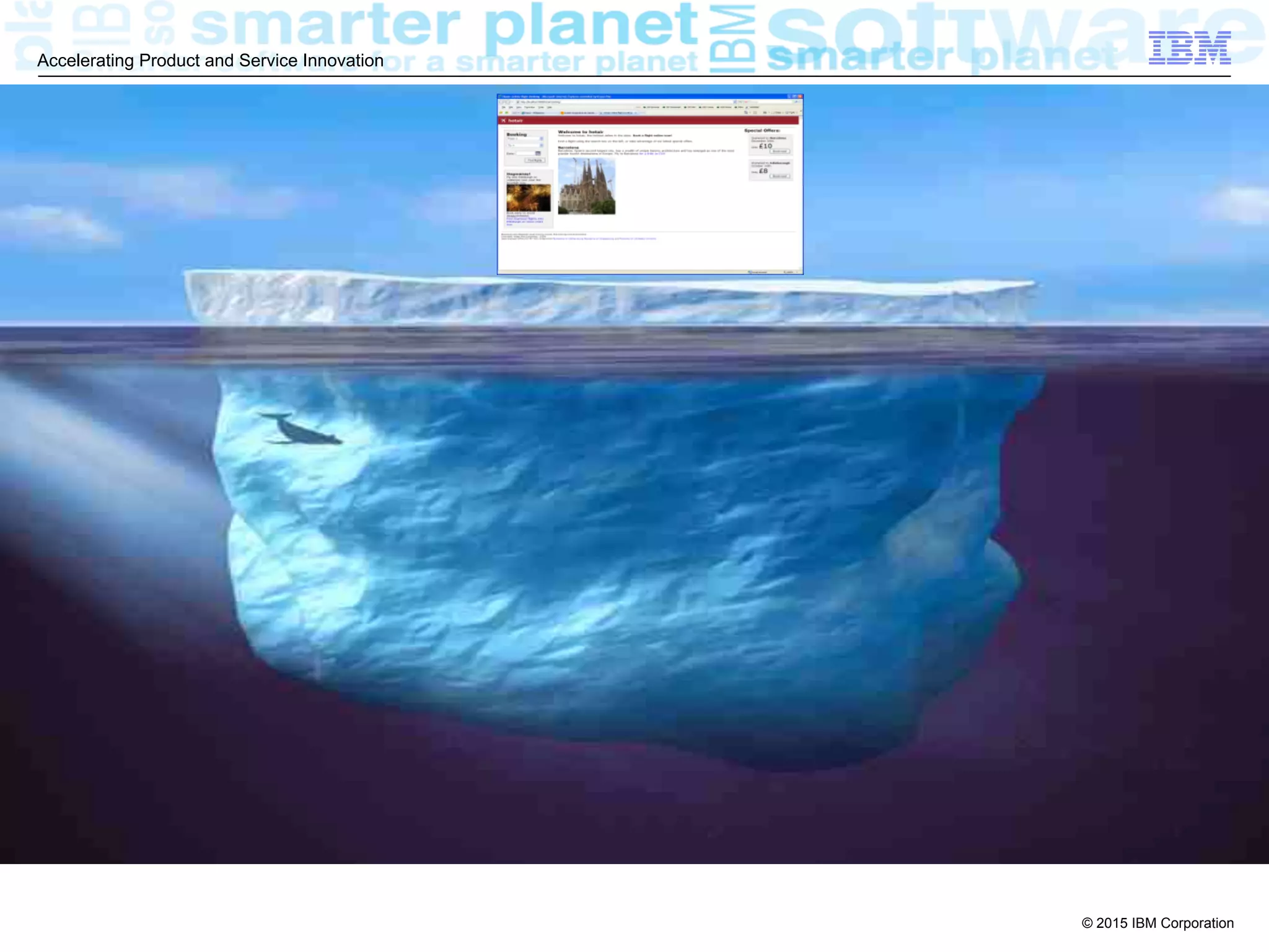 © 2015 IBM Corporation
Accelerating Product and Service Innovation
 