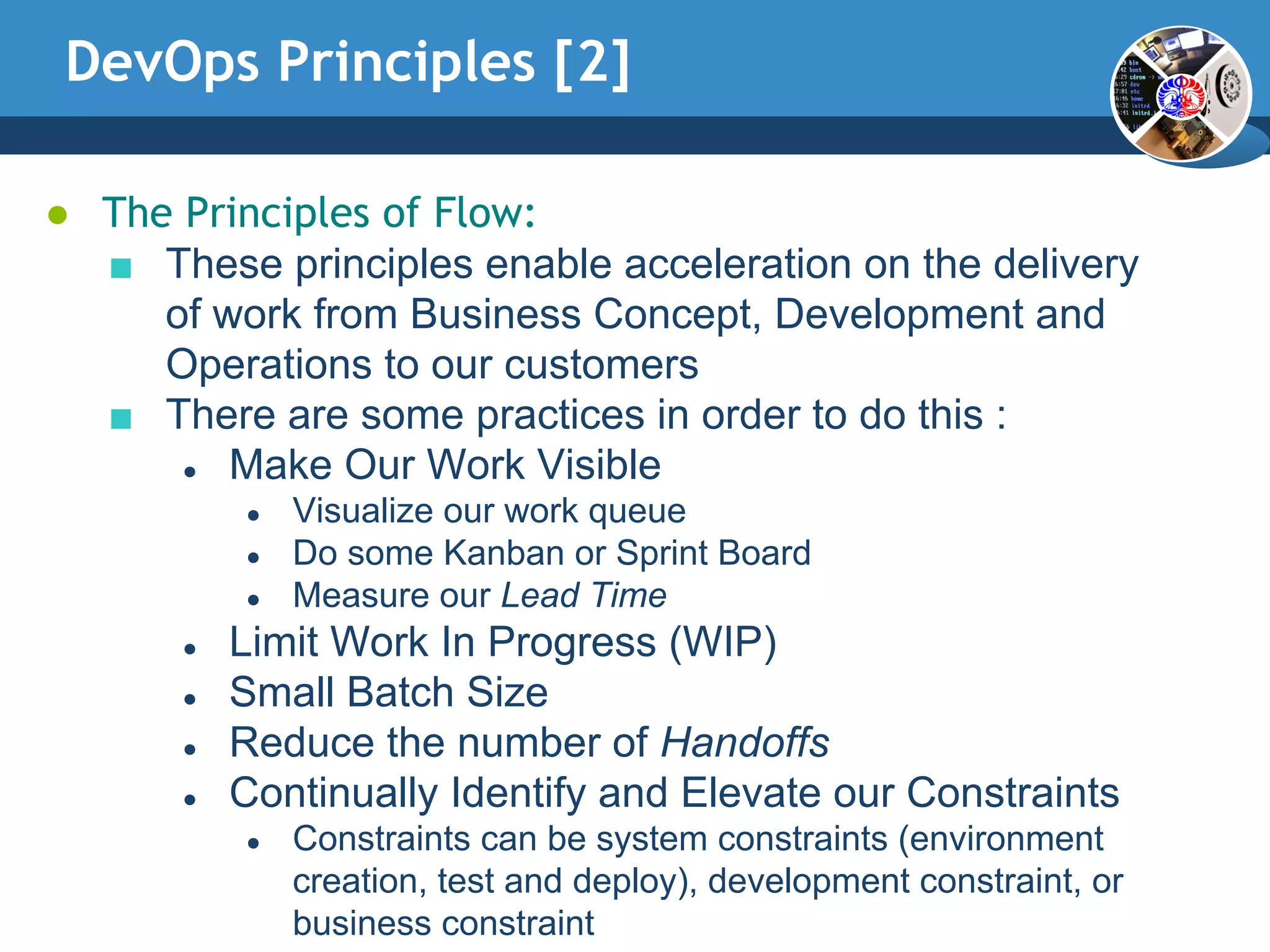 DevOps Culture and Principles | PDF