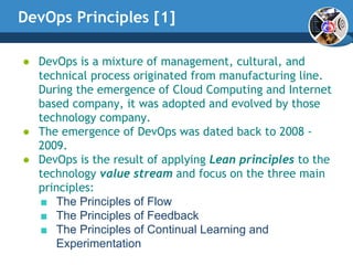 DevOps Culture and Principles | PDF