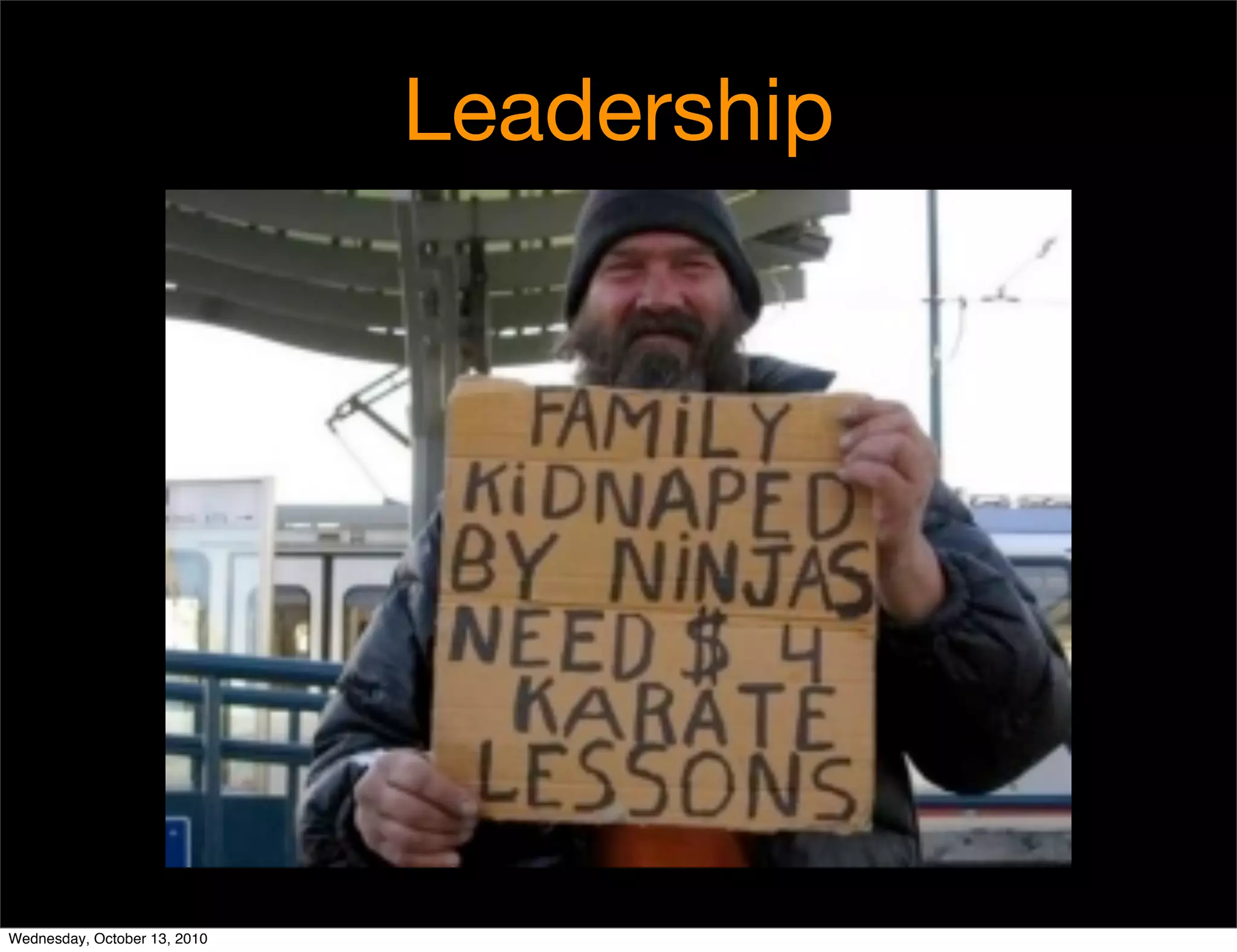 Leadership




Wednesday, October 13, 2010
 