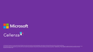 © 2012 Microsoft Corporation. Tous droits réservés. Microsoft, Windows et les autres noms de produits sont des marques déposées ou des marques commerciales de Microsoft aux États-Unis et/ou dans d'autres pays.
Les informations contenues dans ce document sont fournies uniquement à titre indicatif. Elles représentent l'opinion actuelle de Microsoft Corporation sur les points cités à la date de cette présentation. Microsoft s'adapte aux conditions fluctuantes du marché et ce document ne doit
pas être interprété comme un engagement de la part de Microsoft ; de plus, Microsoft ne peut pas garantir la véracité de toute information présentée après la date de la présentation. MICROSOFT EXCLUT TOUTE GARANTIE, EXPRESSE, IMPLICITE OU STATUTAIRE, EN CE QUI
CONCERNE CETTE PRÉSENTATION.
 