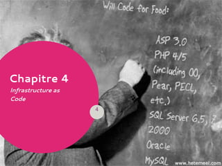 Chapitre 4
Infrastructure as
Code
4
 