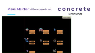Visual Matcher: diff em caso de erro
 
