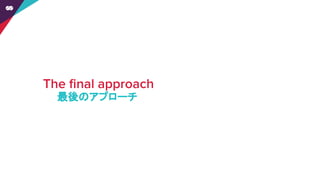 最後のアプローチ
 