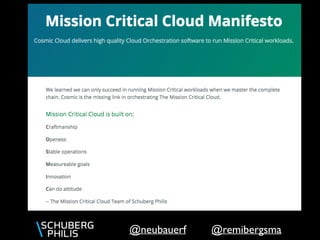 @remibergsma@neubauerf
cosmiccloud.io
 