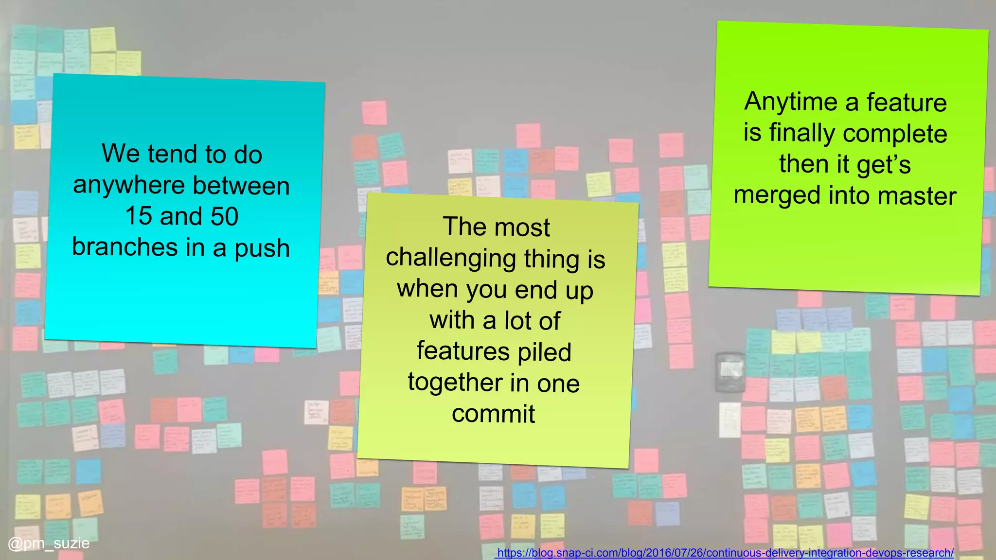 https://blog.snap-ci.com/blog/2016/07/26/continuous-delivery-integration-devops-research/
@pm_suzie
 
