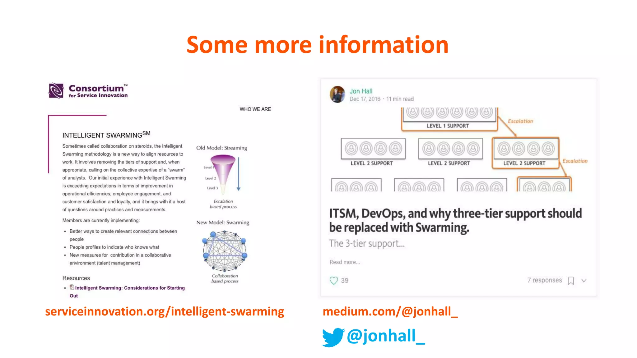 medium.com/@jonhall_serviceinnovation.org/intelligent-swarming
Some more information
@jonhall_
 