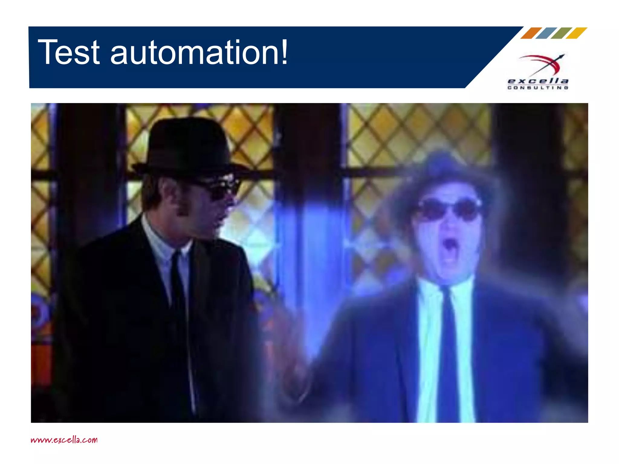 Test automation!
http://infosecrockstar.com/wp-content/uploads/2014/10/blues.jpg
 