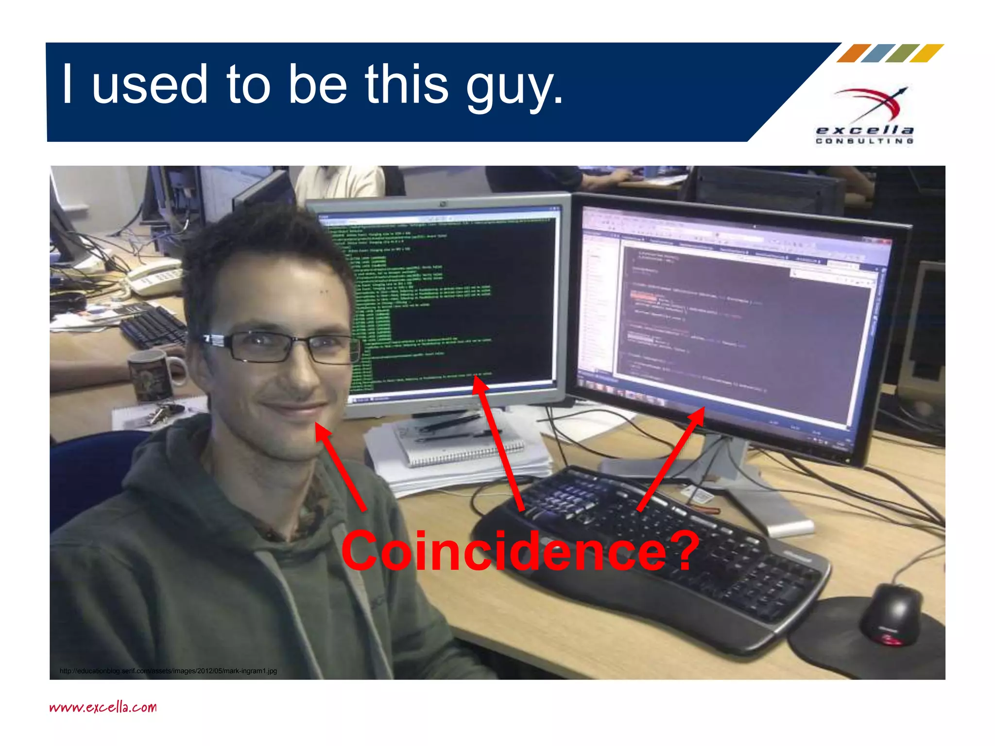 I used to be this guy.
https://thatcleverchick.files.wordpress.com/2012/01/man_looking_at_stack_of_papers.jpeghttp://educationblog.serif.com/assets/images/2012/05/mark-ingram1.jpg
Coincidence?
 