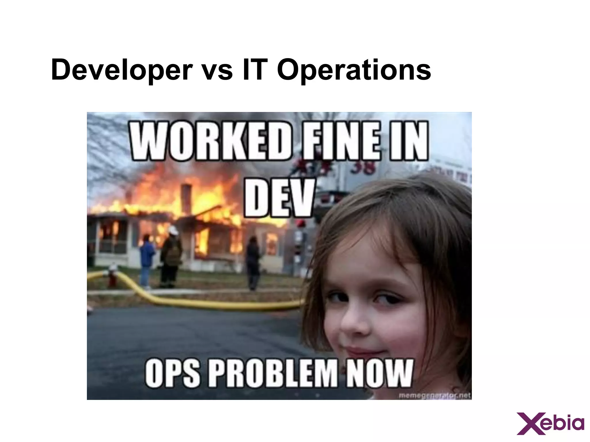 Developer vs IT Operations

 