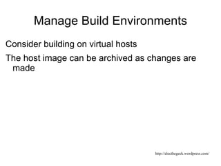 Reduce the  amount  of unsatisfying project work rework, report writing,etc... 