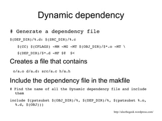 Happens automagically 