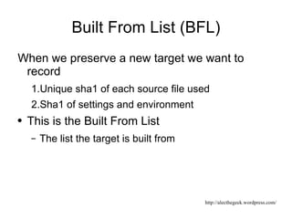 May only build small pieces 