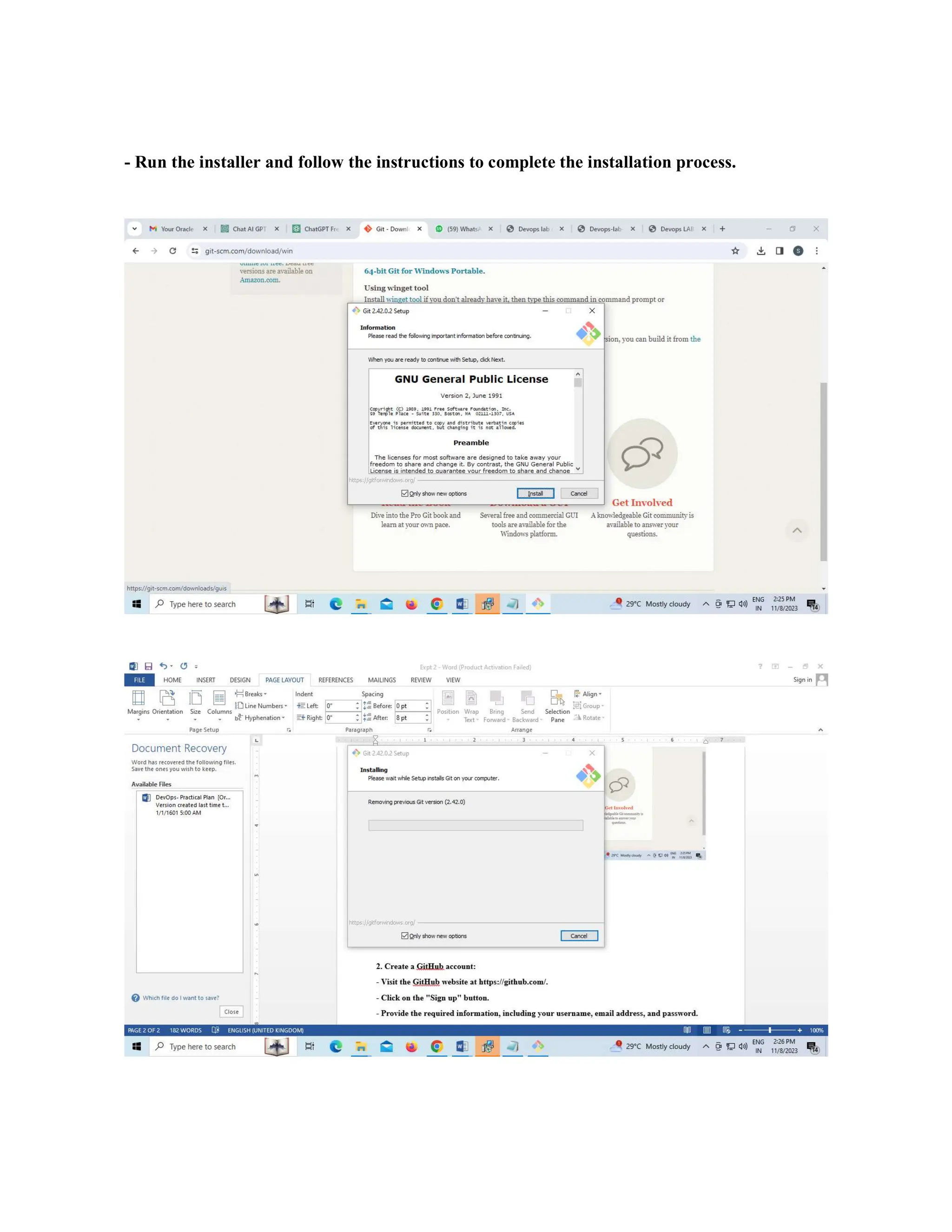 - Run the installer and follow the instructions to complete the installation process.
 