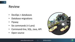 Embracing DevOps through database migrations with Flyway | PDF