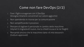 Dev ops for devs