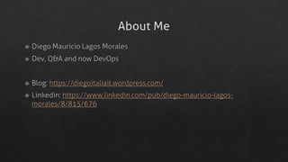 Dev ops for devs