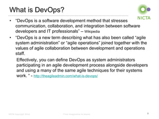 Dev ops for software architects | PDF