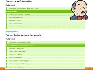 Kontinuierliche Entiwcklung - und dann?   I   Mayﬂower GmbH   I   28. Oktober 2010   I 48
 