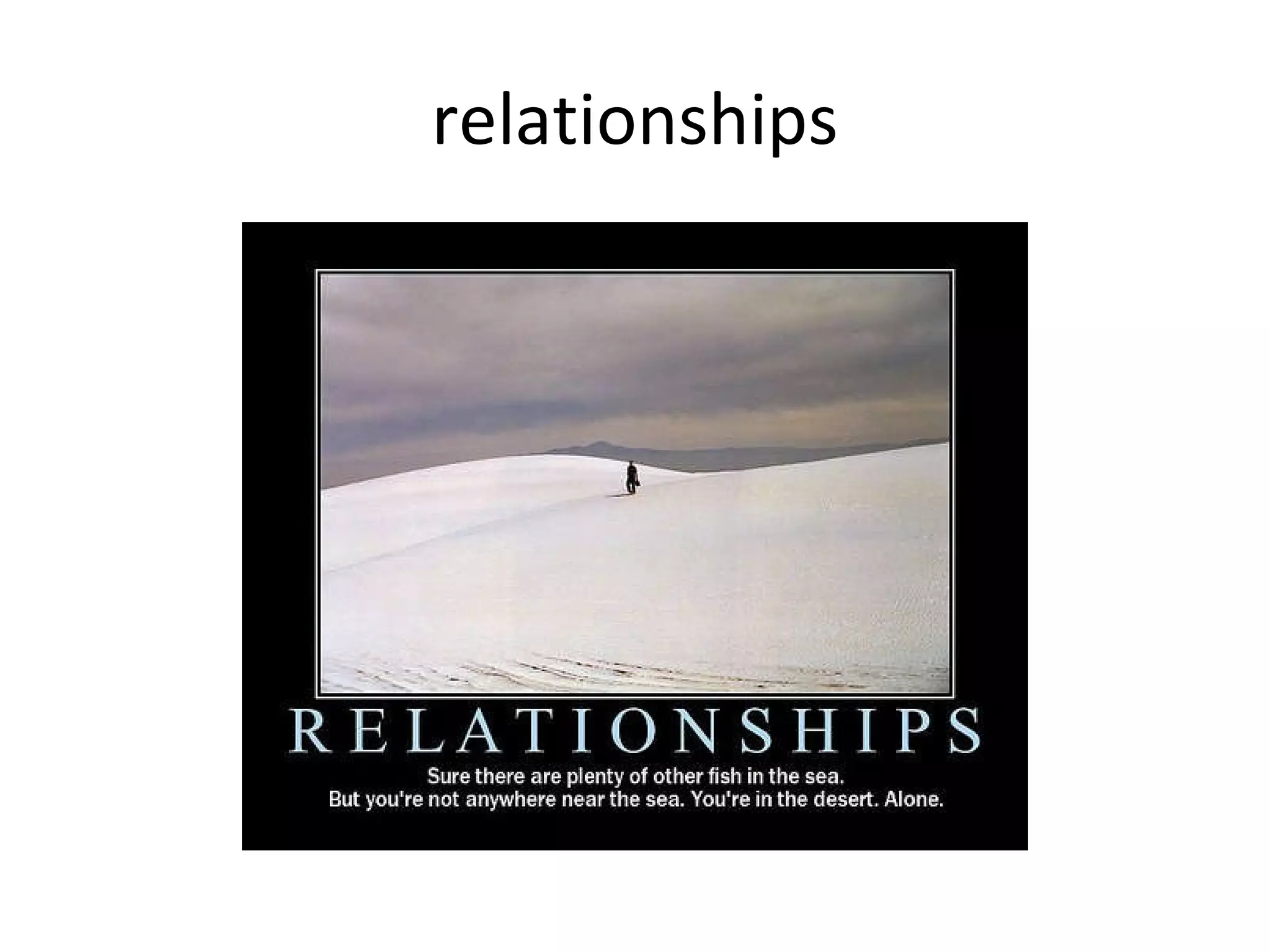 relationships