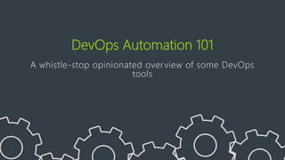 17@DevOpsGuys
The DevOps Toolchain
Design
& Plan
Code
Integrat
e
Test Release Deploy Operate
 