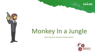 Monkey In a Jungle
Securing Your Chaotic Infrastructure
 