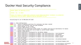 PAGE44
DEVOPS
INDONESIA
Docker Host Security ComplianceDocker Host Security Compliance
 