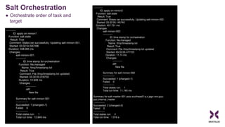 Introduction to SaltStack (An Event-Based Configuration Management) | PDF