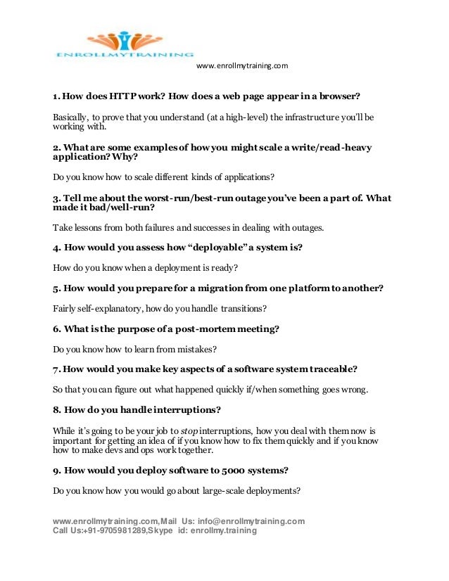 Devops interview questions