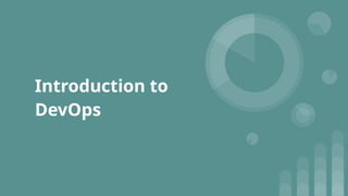 Introduction to
DevOps
 