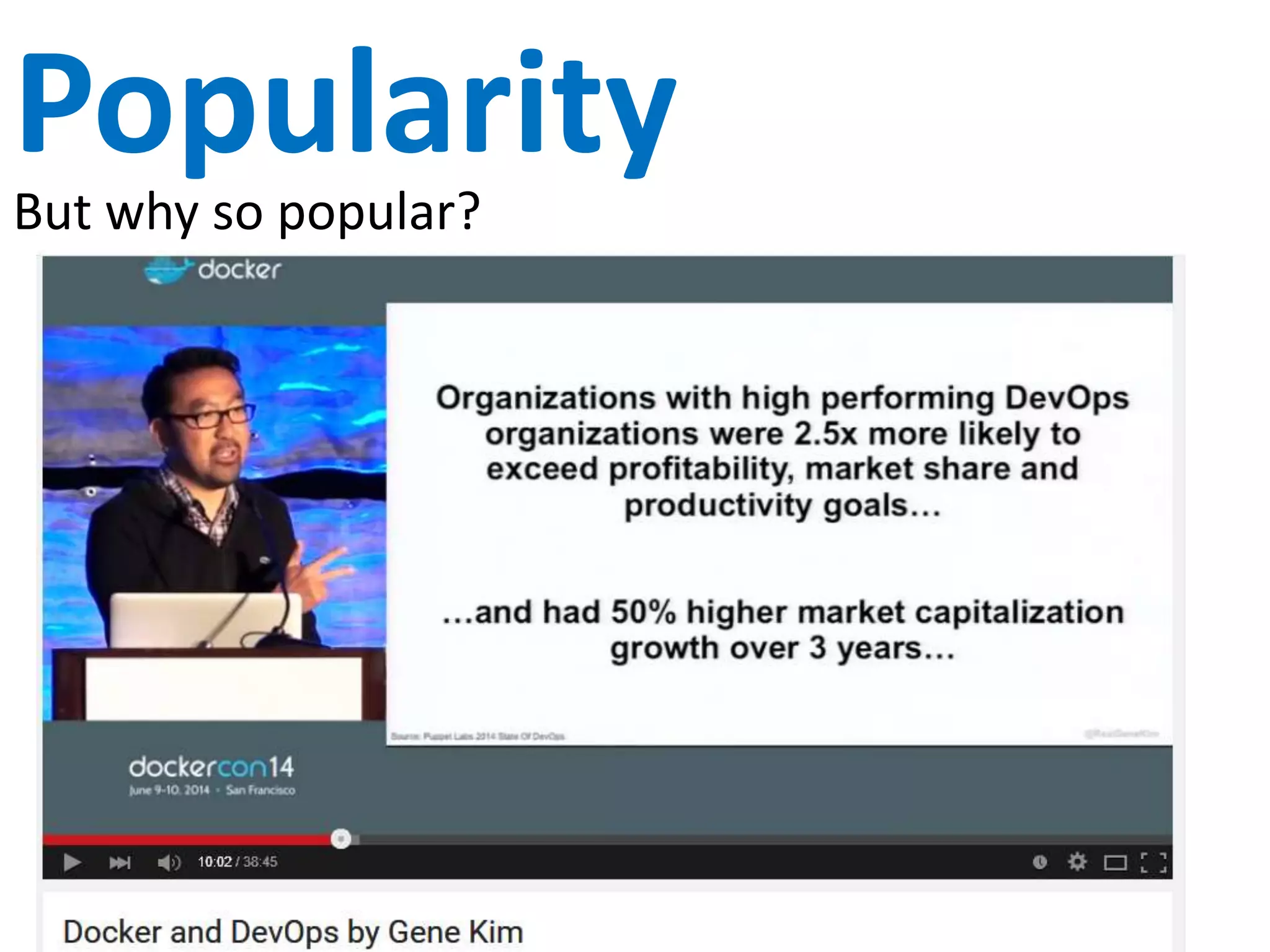 Not Just Unicorns
Unicorns
Non-Unicorns
http://www.slideshare.net/fullscreen/danapylayeva/xp2015-devops-and-continuous-value-delivery-with-chocolate-and-lego-half-day-workshop/20
Gene Kim
 