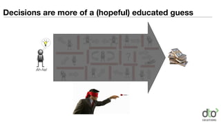 ?
Ah-ha!
Decisions are more of a (hopeful) educated guess
 