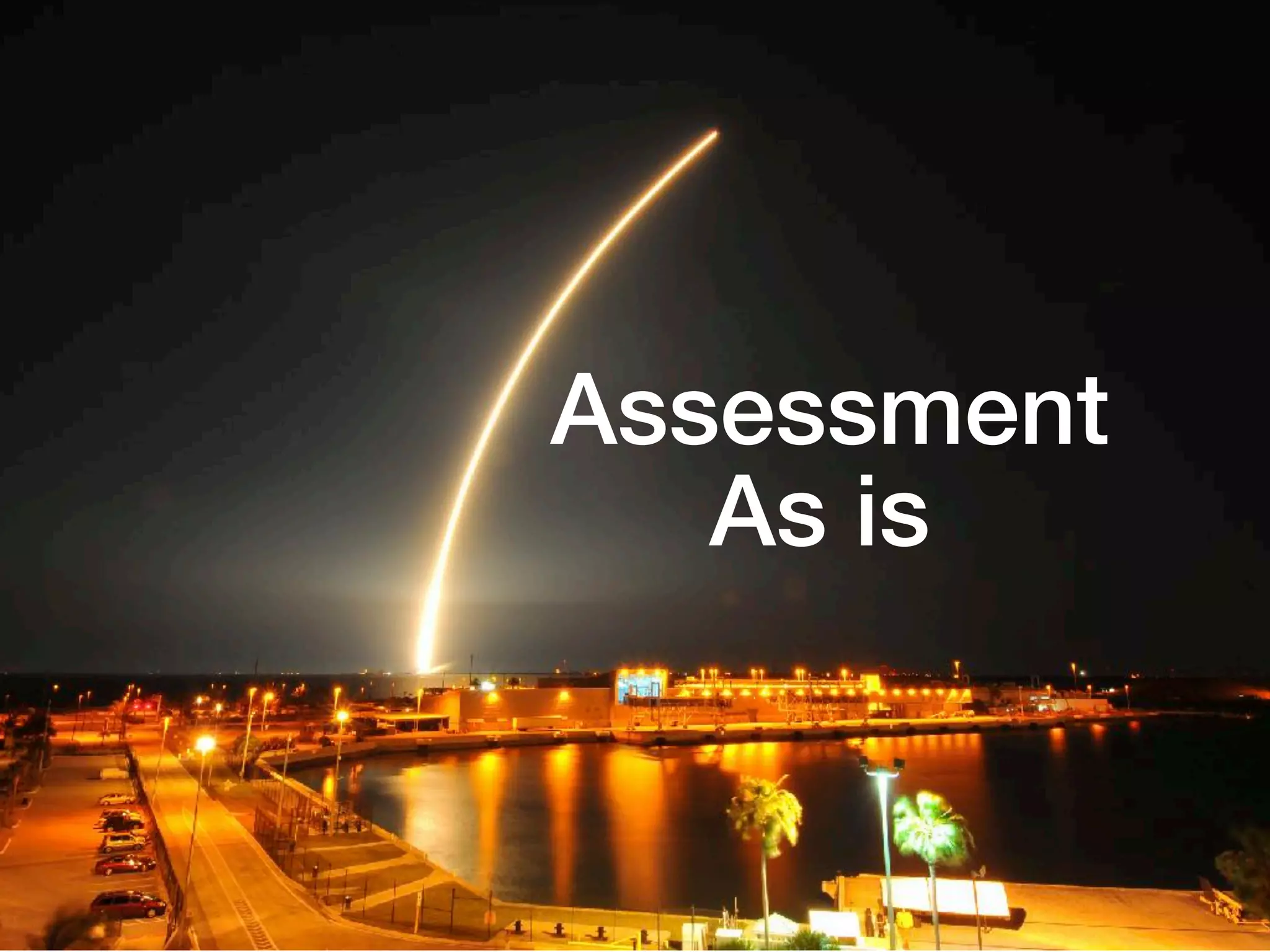 As is
Assessment
 