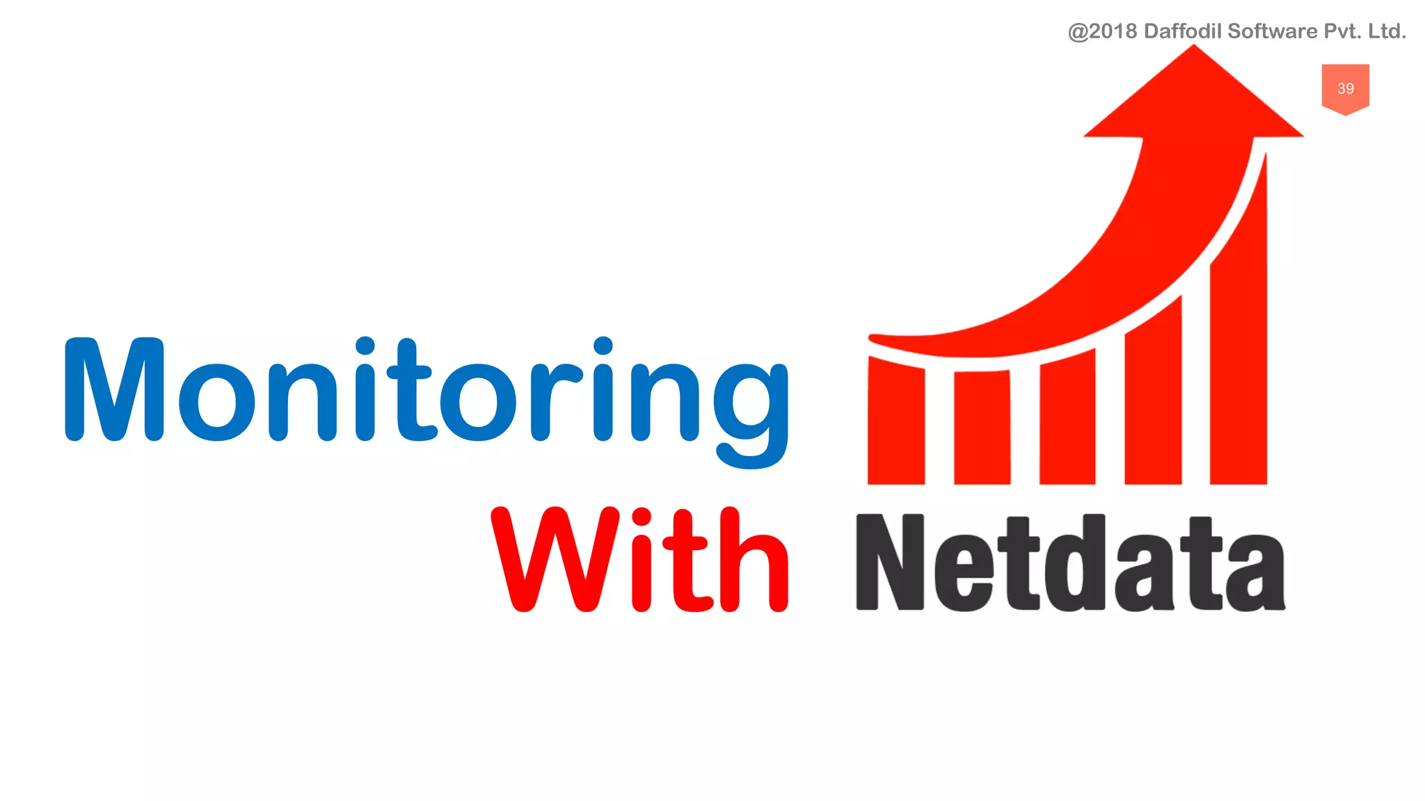 39
Monitoring
With
@2018 Daffodil Software Pvt. Ltd.
 